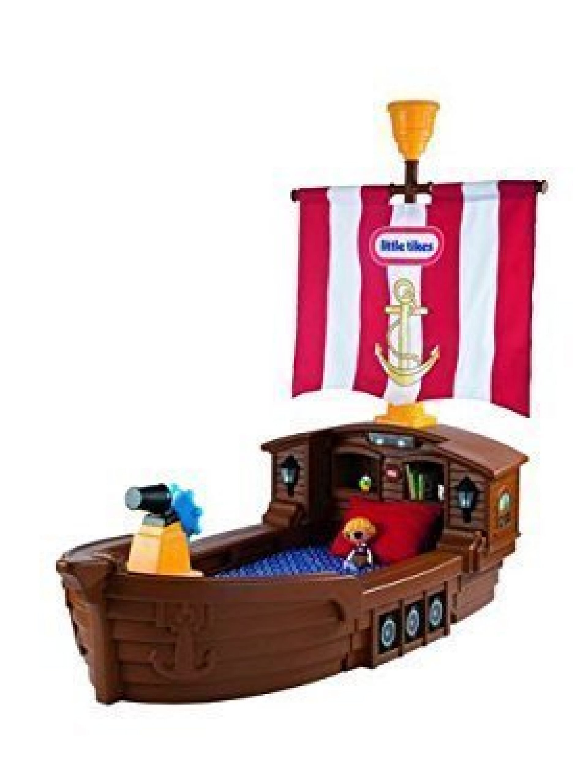 Little Tikes Pirate Ship Toddler Bed - Is it the best plastic bed you can buy? 2 cropped little tikes pirate ship toddler bed