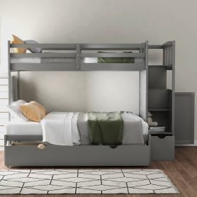 Twin over Full/Twin Bunk Bed