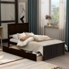 Platform Storage Bed, 2 Drawers With Wheels 1 Platform Storage Bed, 2 Drawers With Wheels