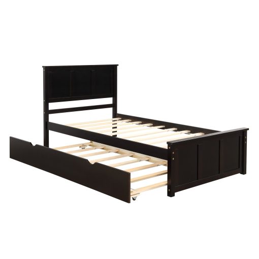 Platform Bed With Twin Size Trundle - Image 4