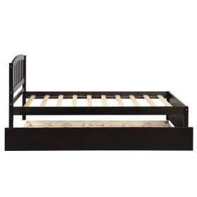 Twin Size Platform Bed Wood Bed Frame With Trundle 18 Twin Size Platform Bed Wood Bed Frame With Trundle