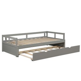 Extending Wooden Daybed With Trundle