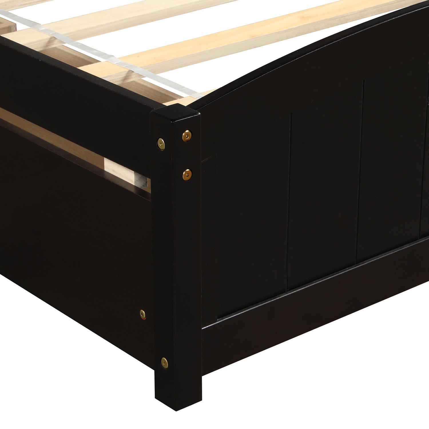 Twin Size Platform Bed With Two Drawers 5 Twin Size Platform Bed With Two Drawers