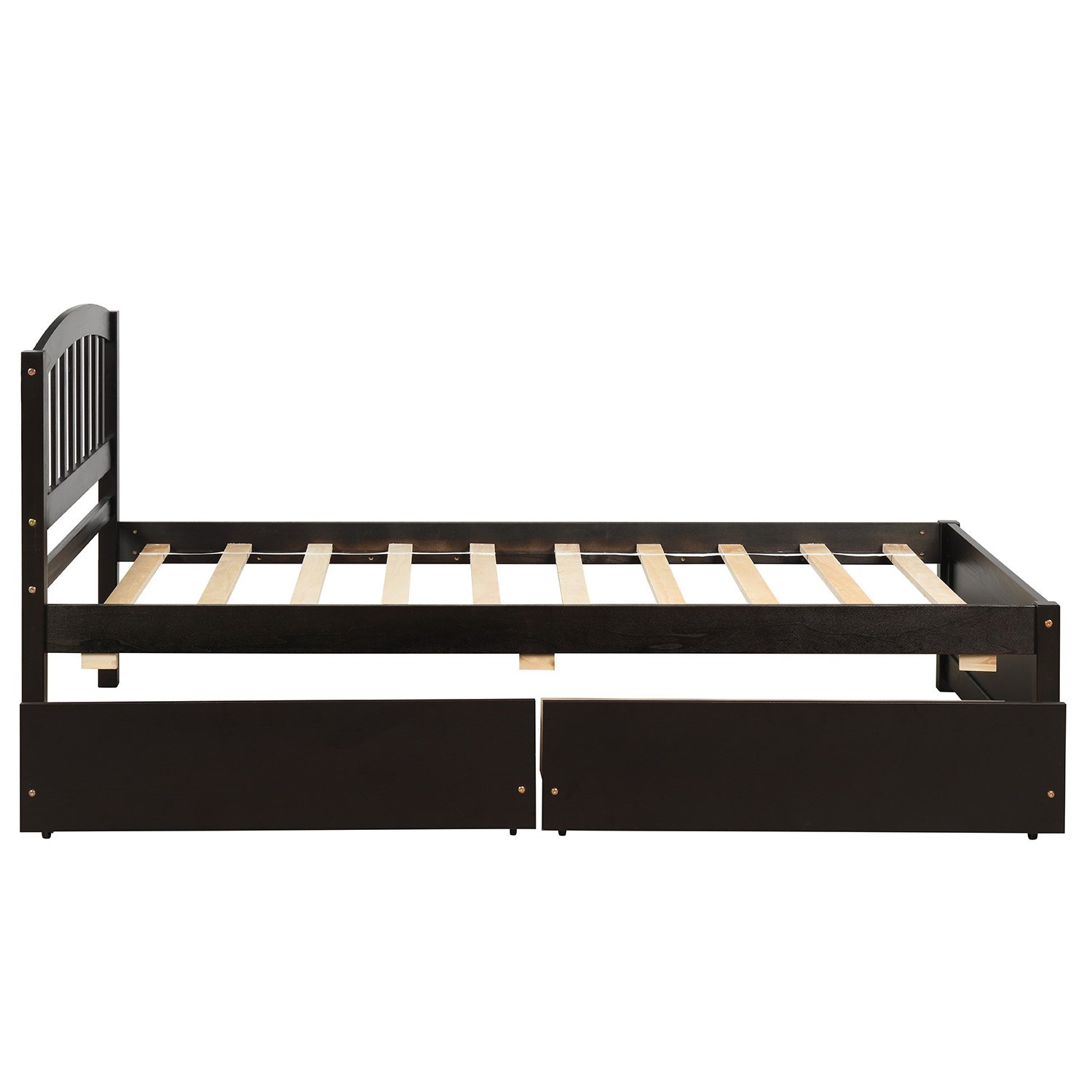 Twin Size Platform Bed With Two Drawers 8 Twin Size Platform Bed With Two Drawers