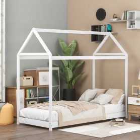 Twin Size Wooden House Bed 17 Twin Size Wooden House Bed