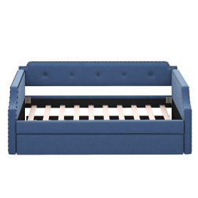 Twin Upholstered Daybed With Trundle