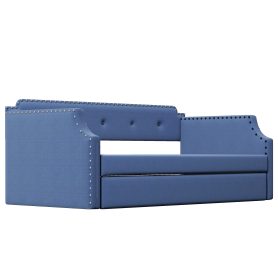 Twin Upholstered Daybed With Trundle