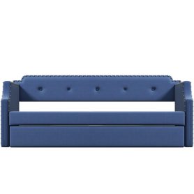Twin Upholstered Daybed With Trundle
