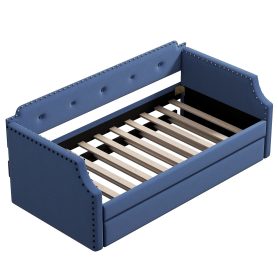 Twin Upholstered Daybed With Trundle