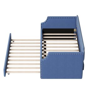 Twin Upholstered Daybed With Trundle