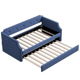 Twin Upholstered Daybed With Trundle