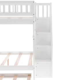 Full Over Full Bunk Bed With Trundle And Staircase 30 Full Over Full Bunk Bed With Trundle And Staircase