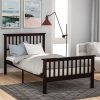 Wood Platform Bed With Headboard And Footboard, Twin