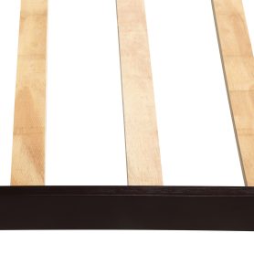 Wood Platform Bed With Headboard And Footboard, Twin