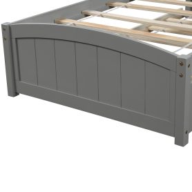 Twin Size Platform Bed With Trundle