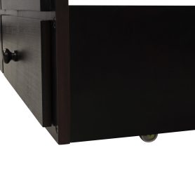 Twin Bunk Bed with Ladder, Safety Rail, Twin Trundle Bed with 3 Drawers 32 Twin Bunk Bed with Ladder, Safety Rail, Twin Trundle Bed with 3 Drawers