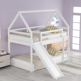Twin Size Bunk House Beds With Slide And Ladder 17 Twin Size Bunk House Beds With Slide And Ladder