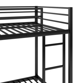Metal Twin Over Twin Bunk Bed With Ladder 20 Metal Twin Over Twin Bunk Bed With Ladder