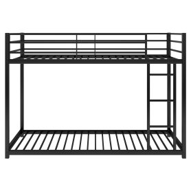 Metal Twin Over Twin Bunk Bed With Ladder 17 Metal Twin Over Twin Bunk Bed With Ladder
