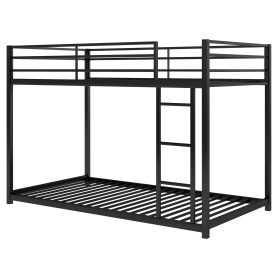 Metal Twin Over Twin Bunk Bed With Ladder 16 Metal Twin Over Twin Bunk Bed With Ladder