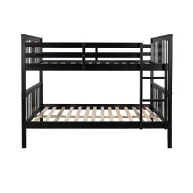 Full Over Full Bunk Bed With Ladder For Bedroom 19 Full Over Full Bunk Bed With Ladder For Bedroom