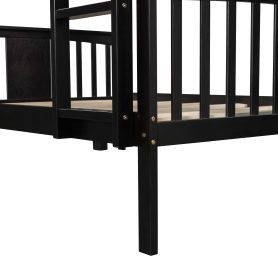 Full Over Full Bunk Bed With Ladder For Bedroom 24 Full Over Full Bunk Bed With Ladder For Bedroom