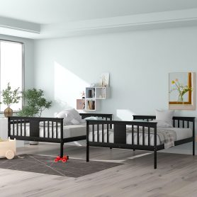 Full Over Full Bunk Bed With Ladder For Bedroom 18 Full Over Full Bunk Bed With Ladder For Bedroom