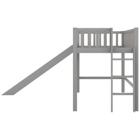 Twin Size Low Loft Beds With Ladder And Slide 22 Twin Size Low Loft Beds With Ladder And Slide