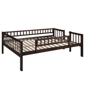 Full over Full over Full Triple Bunk Beds With Built-in Ladder And Slide 28 Full-over-full-over-full Triple Bunk Bed With Built-in Ladder And Slide and Guardrails