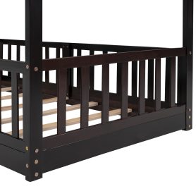 Wooden Twin Over Twin Bunk Bed With Slide And Ladder