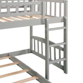 Twin Over Twin Bunk Bed With Two Drawers, Slide and Staircase 28 Twin Over Twin Bunk Bed With Two Drawers, Slide and Staircase