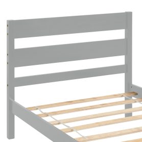 Twin Size Platform Bed with Headboard and Footboard 11 Twin Size Platform Bed with Headboard and Footboard