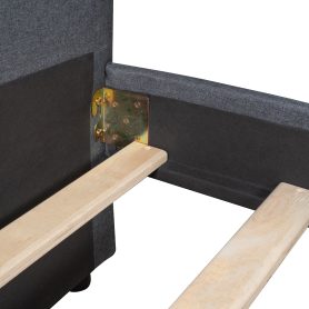 Upholstered Twin Size Daybed With Two Drawers