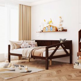 Full Size Daybed with Wood Slat Support