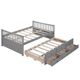 Full Size Daybed With Trundle And Drawers