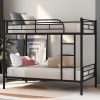 Twin Over Twin Metal Bunk Bed 2 Twin Over Twin Metal Bunk Bed