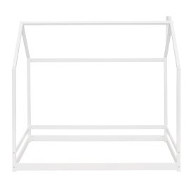 Twin Size Wood House Bed