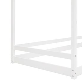 Twin Size Wood House Bed