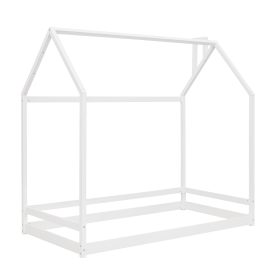 Twin Size Wood House Bed