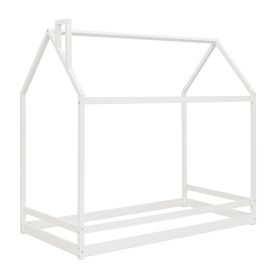 Twin Size Wood House Bed