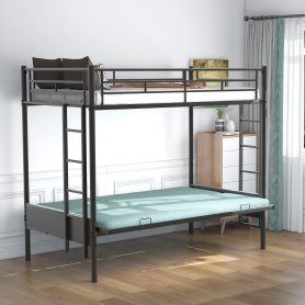 Multi-function Twin Over Full Metal Bunk Bed
