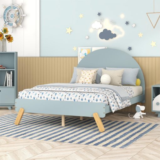 Full Size Toddler Bed With Shelf Behind Headboard