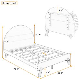 Full Size Toddler Bed With Shelf Behind Headboard