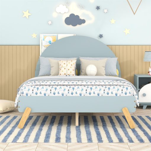 Full Size Toddler Bed With Shelf Behind Headboard