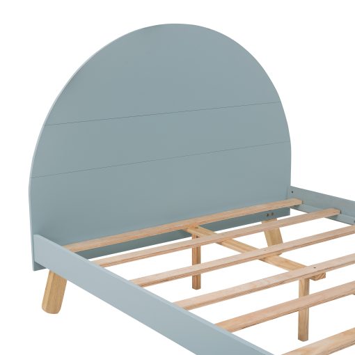 Full Size Toddler Bed With Shelf Behind Headboard