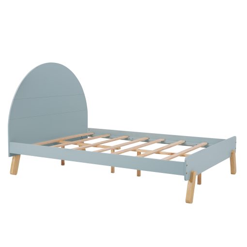 Full Size Toddler Bed With Shelf Behind Headboard
