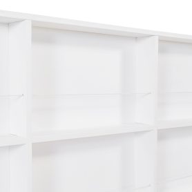 Wooden Full Size House Bed with Trundle