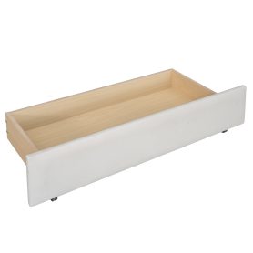 Upholstered Twin Size Daybed With Drawers