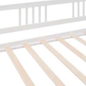 Wooden Twin Size Daybed With Twin Size Trundle