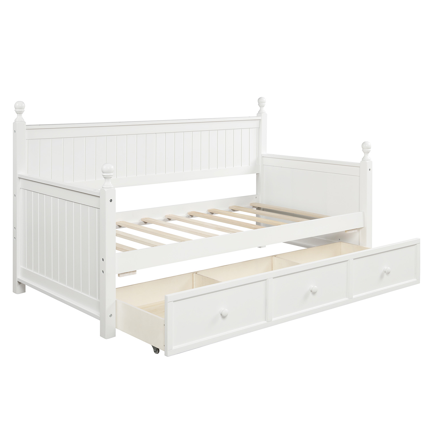 Twin Size Daybed With Three Drawers 5 Twin Size Daybed With Three Drawers